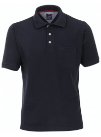 Redmond Poloshirt - Casual Fit - Pique - dunkelblau