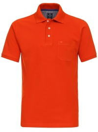 Redmond Poloshirt - Casual Fit - Pique - terra