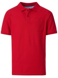 Redmond Poloshirt - Regular Fit - Piqué - rot