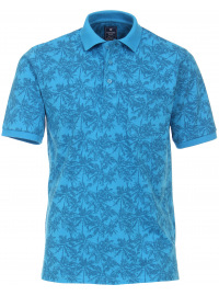 Redmond Poloshirt - Regular Fit - Print - blau