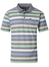 Redmond Poloshirt - Regular Fit - Streifen - mehrfarbig