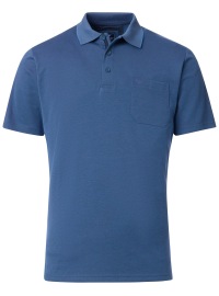 Redmond Poloshirt - Regular Fit - Wash and Wear - blau