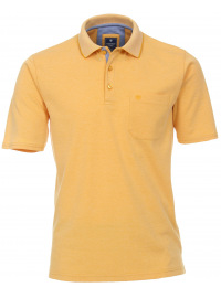 Redmond Poloshirt - Regular Fit - Wash and Wear - gelb