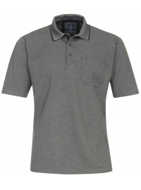 Redmond Poloshirt - Regular Fit - Wash and Wear - grau