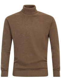 Redmond Pullover - Rollkragen - braun