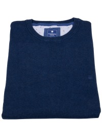 Redmond Pullover - Round-neck - Blue