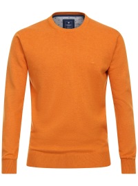 Redmond Pullover - Rundhals-Ausschnitt - terra
