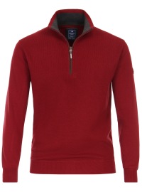 Redmond Pullover - Troyer - dunkelrot