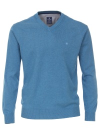 Redmond Pullover - V-Ausschnitt - blau