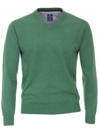 Redmond Pullover - V-Ausschnitt - grün