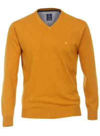 Redmond Pullover - V-Ausschnitt - messing