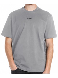 REPLAY T-Shirt - Regular Fit - Rundhals - grau