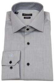 Roy Robson Shirt - Regular Fit - Cutaway Collar - Grey