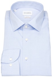 Roy Robson Hemd - Slim Fit - Kentkragen - hellblau