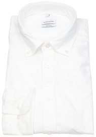 Seidensticker Hemd - Regular Fit - Button Down Kragen - Oxford - weiß