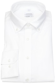 Seidensticker Hemd - Slim Fit - Button Down Kragen - weiß - ohne OVP