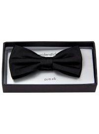 Seidensticker Bow Tie - Silk - Black