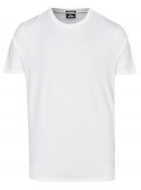 Strellson T-Shirt - Regular Fit - Rundhals-Ausschnitt - weiß