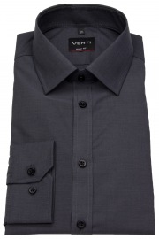 Venti Shirt - Body Fit - Kent Collar - Anthracite