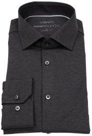 Venti Hemd - Modern Fit - Kentkragen - Jersey Flex Stretch - anthrazit