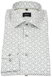 Venti Hemd - Modern Fit - Kentkragen - Print - mehrfarbig