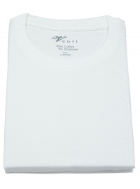 Venti T-Shirt Doppelpack - Modern Fit - Rundhals - weiß - ohne OVP