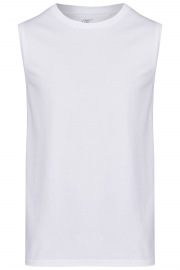 Venti Tank Top Two-pack - Modern Fit - Round-neck - White