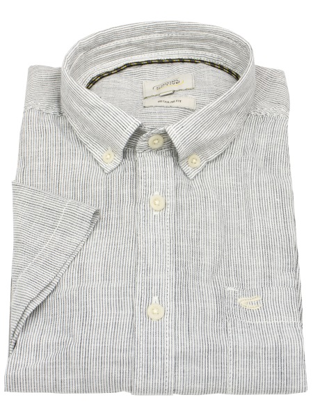 Camel Active Kurzarmhemd - Regular Fit - Button Down - ecru - 409262 5S62 03 