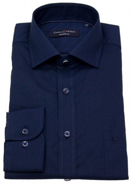 Casa Moda Hemd - Modern Fit - dunkelblau - 006530 116 