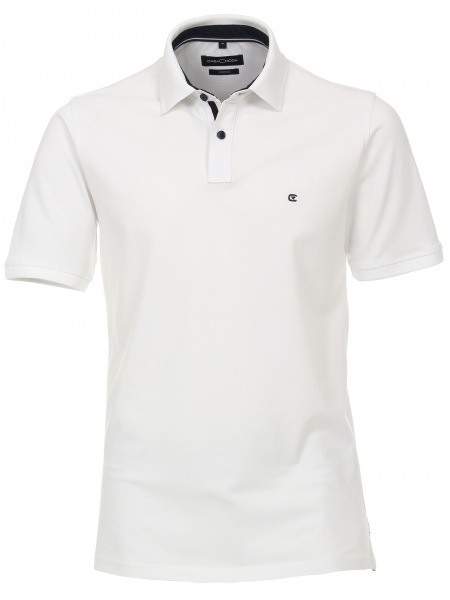 Casa Moda Poloshirt - Regular Fit - weiß - 004470 000 