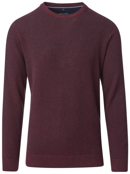 Casa Moda Pullover - Rundhals Ausschnitt - rot - 444302500 445 
