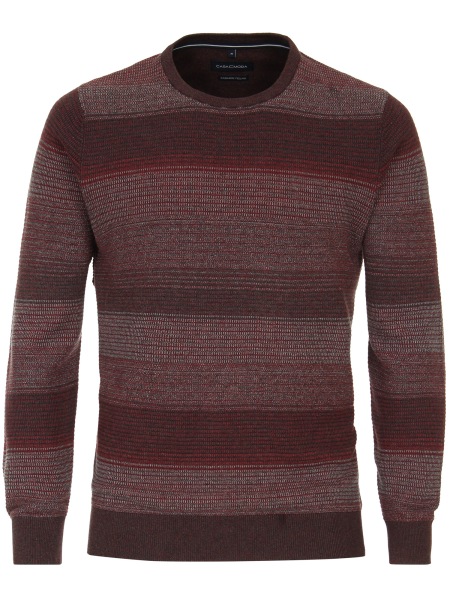 Casa Moda Pullover - Rundhals Ausschnitt - rot - 434103200 494 