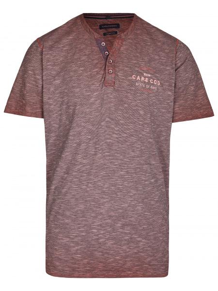 Casa Moda T-Shirt - Knopfleiste - rot - 923805400 406 