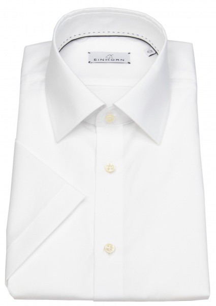 Einhorn Kurzarmhemd - Regular Fit - Derby - weiß - 824 11305 0001 