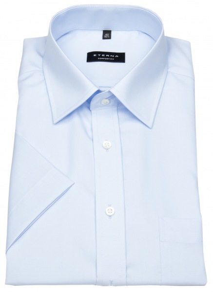 Eterna Halbarmhemd - Comfort Fit - hellblau - 1100 K198 10 