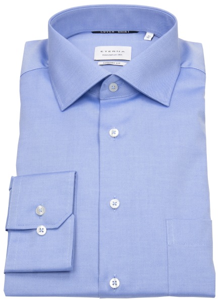 Eterna Hemd - Comfort Fit - Cover Shirt - extra blickdicht - blau - 8817 E19K 14 