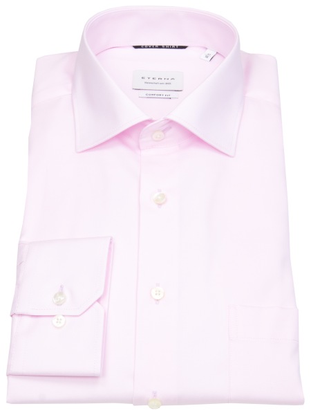 Eterna Hemd - Comfort Fit - Cover Shirt - extra blickdicht - rosé - 8817 E19K 50 