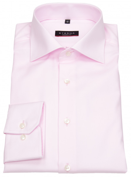 Eterna Hemd - Modern Fit - Cover Shirt - extra blickdicht - rosé - 8817 X18K 50 