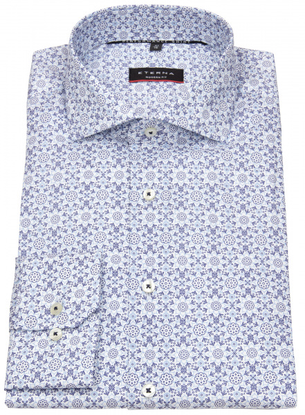 Eterna Hemd - Modern Fit - Performance Shirt - hellblau / dunkelblau - 4094 X17V 18 