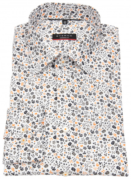 Eterna Hemd - Modern Fit - Performance Shirt - mehrfarbiger Print - ohne OVP - 4047 X18P 35 