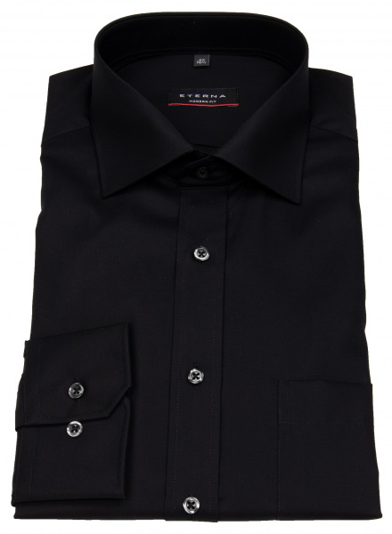 Eterna Hemd - Modern Fit - schwarz - 1100 X187 39 