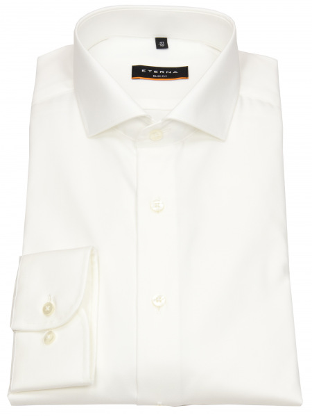 Eterna Hemd - Slim Fit - Cover Shirt - extra blickdicht - helles beige - ohne OVP - 8817 F182 21 