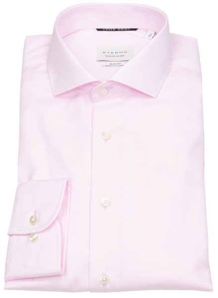 Eterna Hemd - Slim Fit - Haikragen - Cover Shirt - extra blickdicht - rosé - 8817 F182 50 