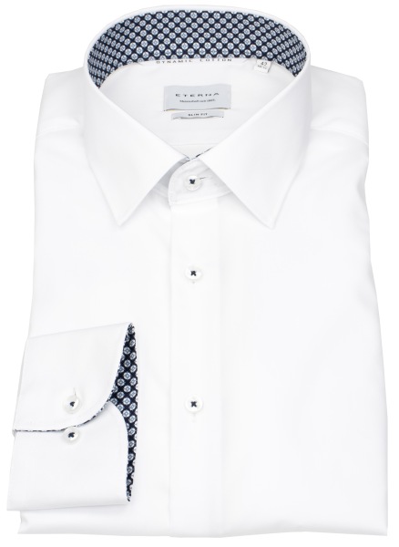Eterna Hemd - Slim Fit - Kentkragen - Dynamic Cotton - weiß - 1082 F141 00 