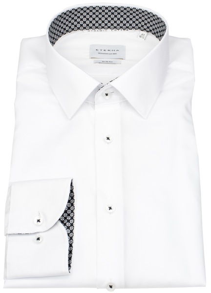 Eterna Hemd - Slim Fit - Kentkragen - Dynamic Cotton - weiß - 1282 F141 00 