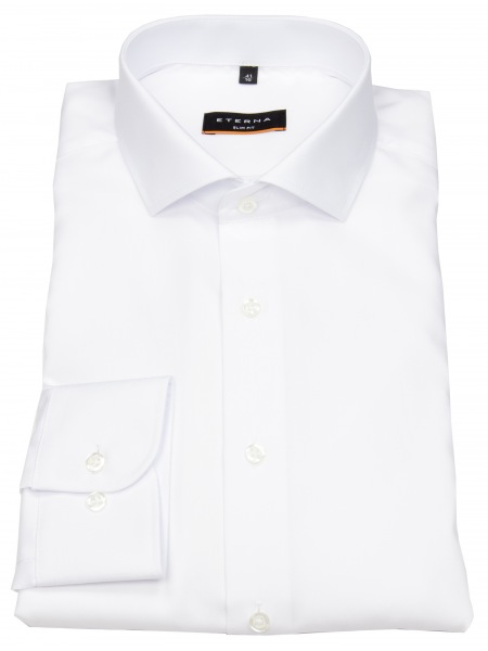 Eterna Hemd - Slim Fit - stark tailliert - weiß - 1100 F182 00 