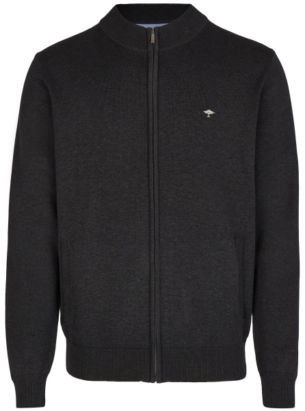 Fynch-Hatton Cardigan / Strickjacke - Casual Fit - schwarz - 1314 212 999 