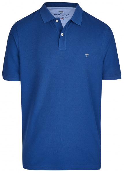 Fynch-Hatton Poloshirt - Casual Fit - Piqué - blau - 1000 1700 672 