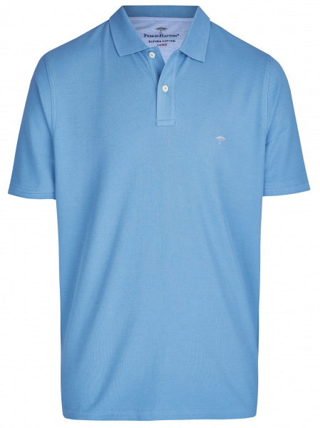 Fynch-Hatton Poloshirt - Casual Fit - Piqué - hellblau - 1000 1700 623 