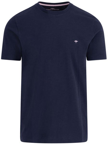 Fynch-Hatton T-Shirt - Casual Fit - Rundhals - dunkelblau - 15051324 685 